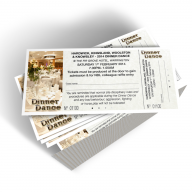 event ticket design